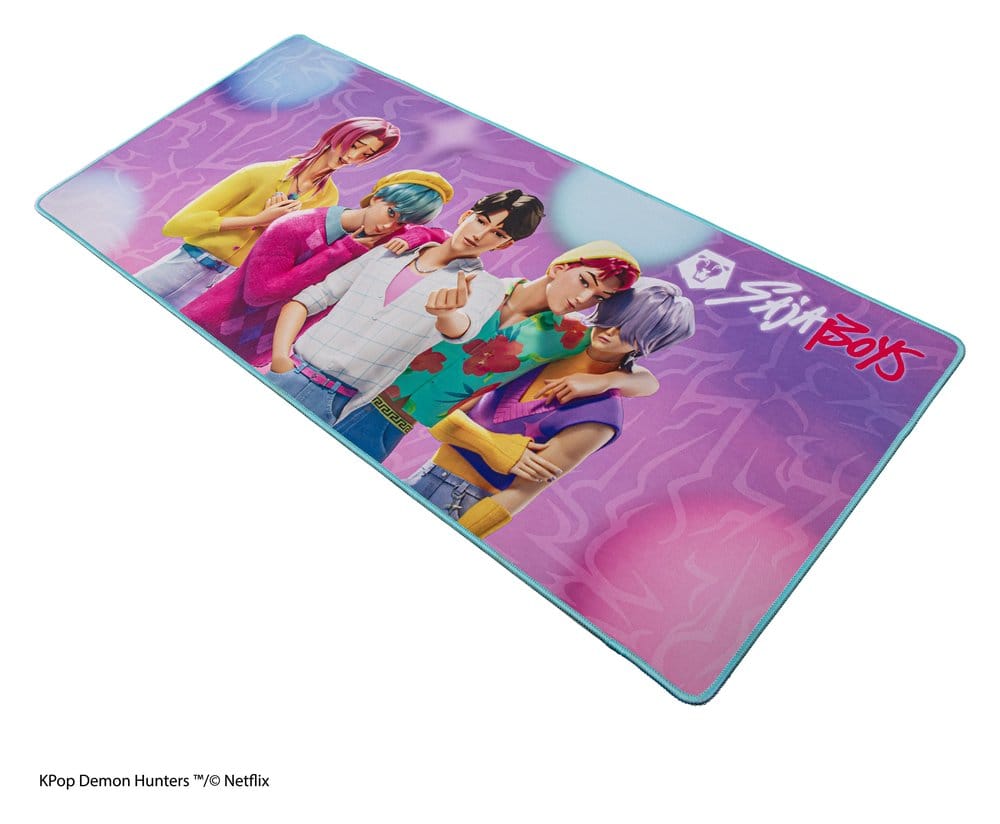 KPop Demon Hunters tapis de bureau Saja Boys XL
