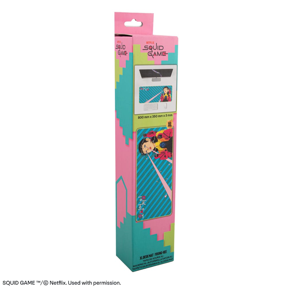 Squid Game sous-mains revêtu Young-Hee