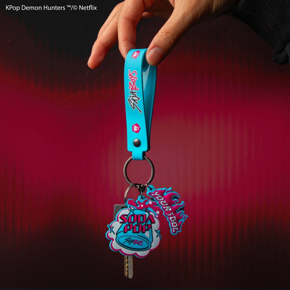 KPop Demon Hunters porte-clés dragonne Soda Pop