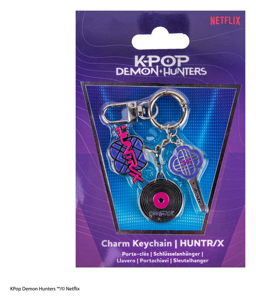 KPop Demon Hunters porte-clés à breloques HUNTR/X