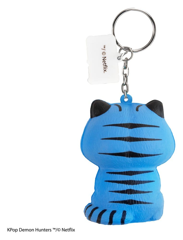 KPop Demon Hunters porte-clés squishy Derpy Tiger