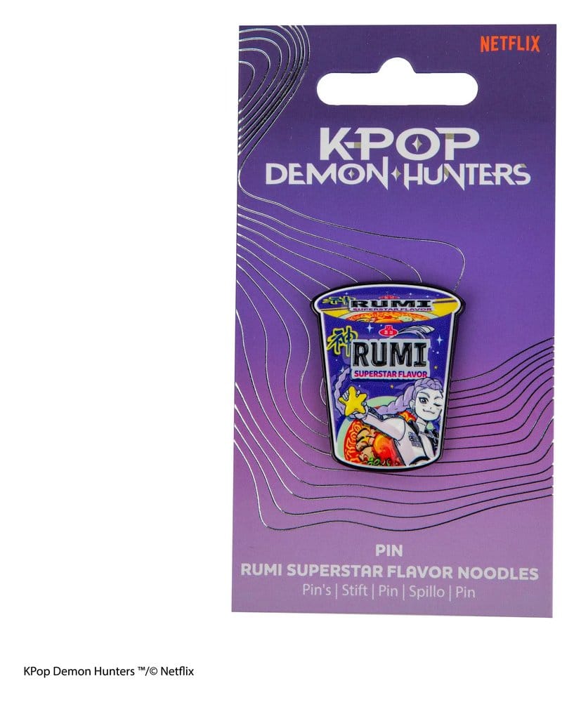 KPop Demon Hunters pin's Rumi Superstar Flavor Noodles