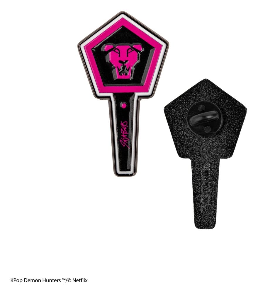 KPop Demon Hunters pin's Saja Boys Light Stick