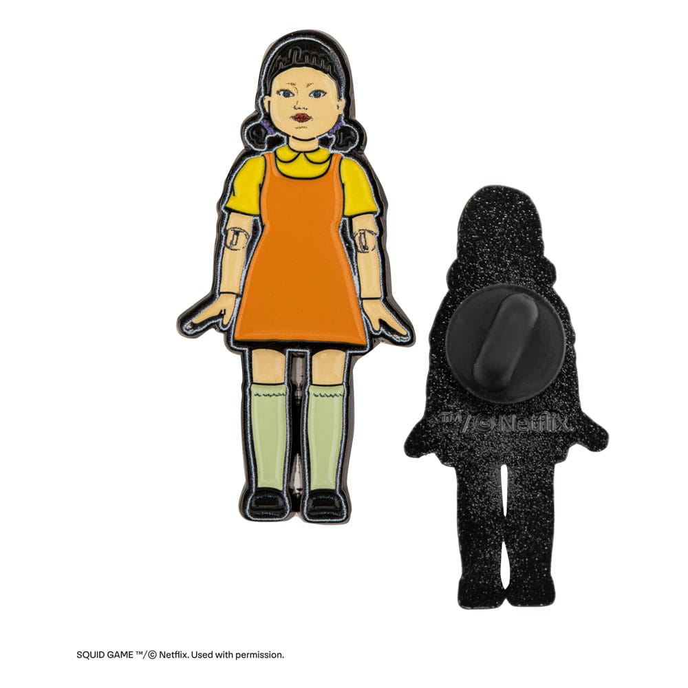 Squid Game pack 2 pin's Young-hee & Soldier