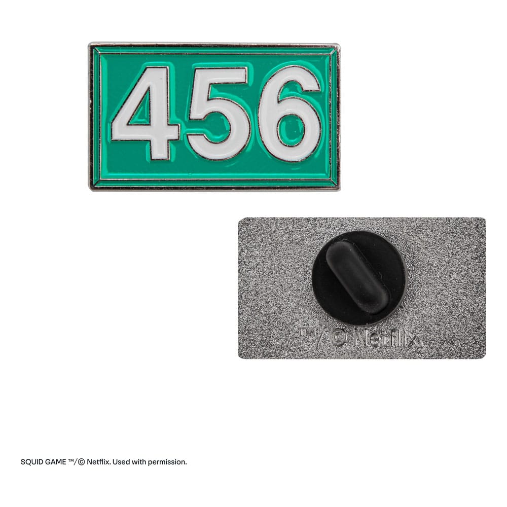 Squid Game pack 2 pin's Squid Game & Player 456