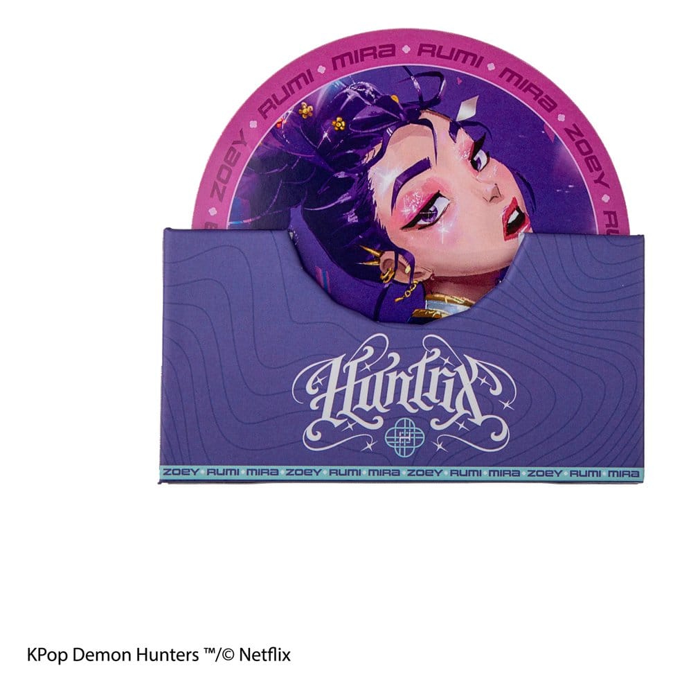KPop Demon Hunters set de 4 sous-verres HUNTR/X