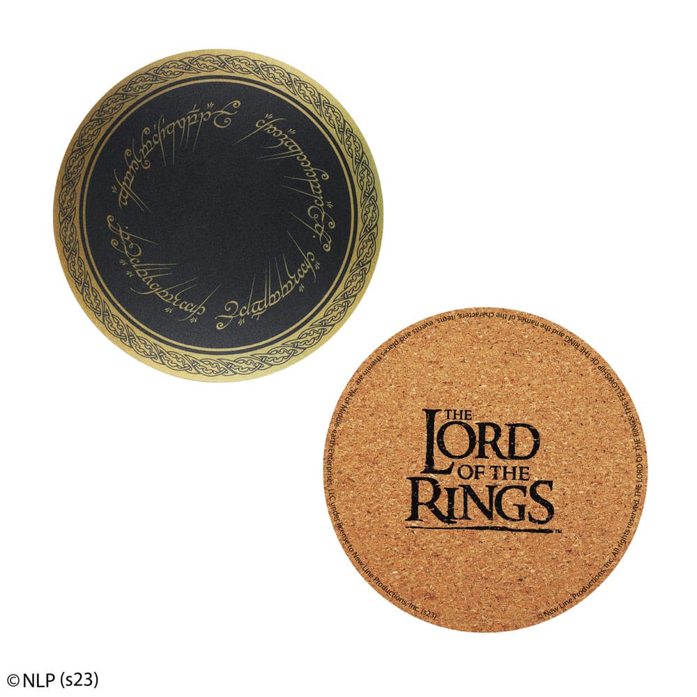 Le Seigneur des Anneaux pack 4 sous-verres