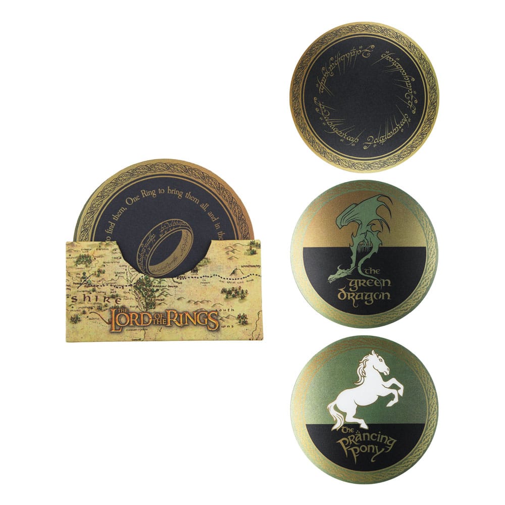 Le Seigneur des Anneaux pack 4 sous-verres