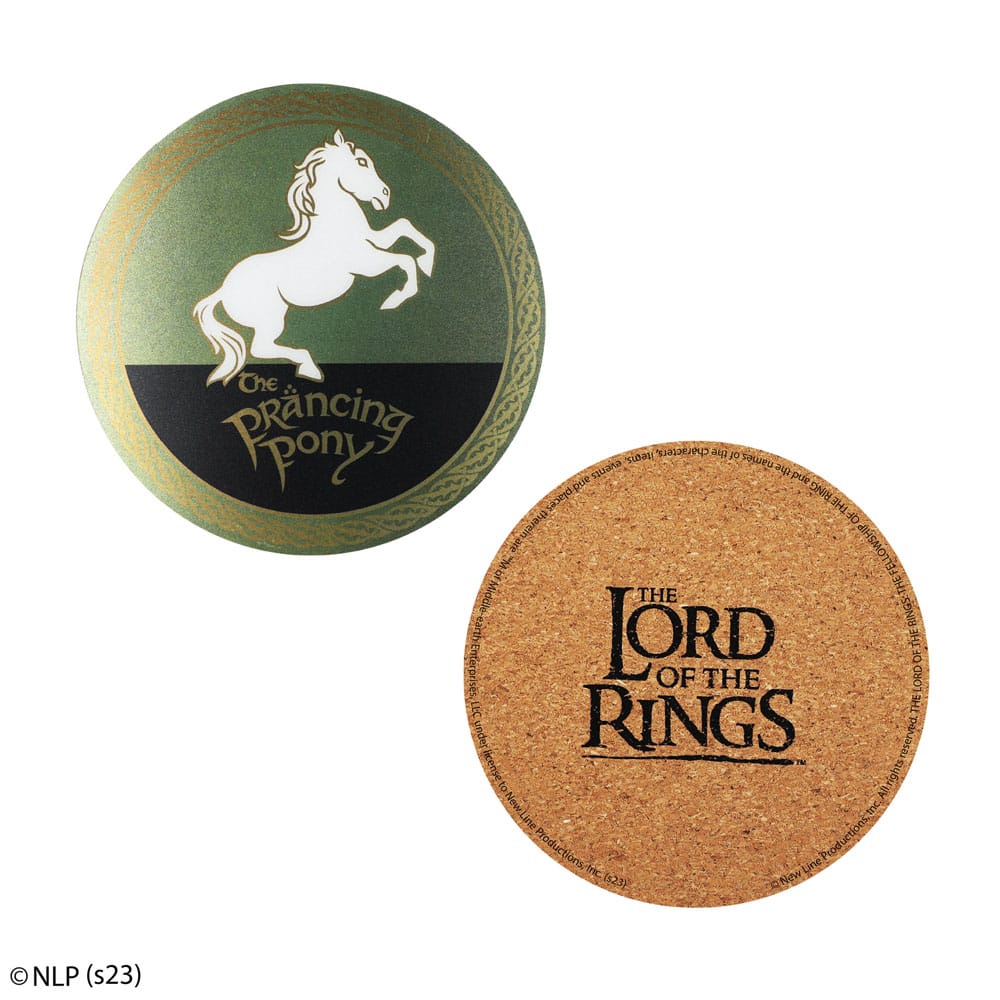 Le Seigneur des Anneaux pack 4 sous-verres