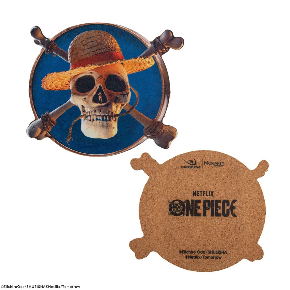 One Piece pack 4 sous-verres Characters #1