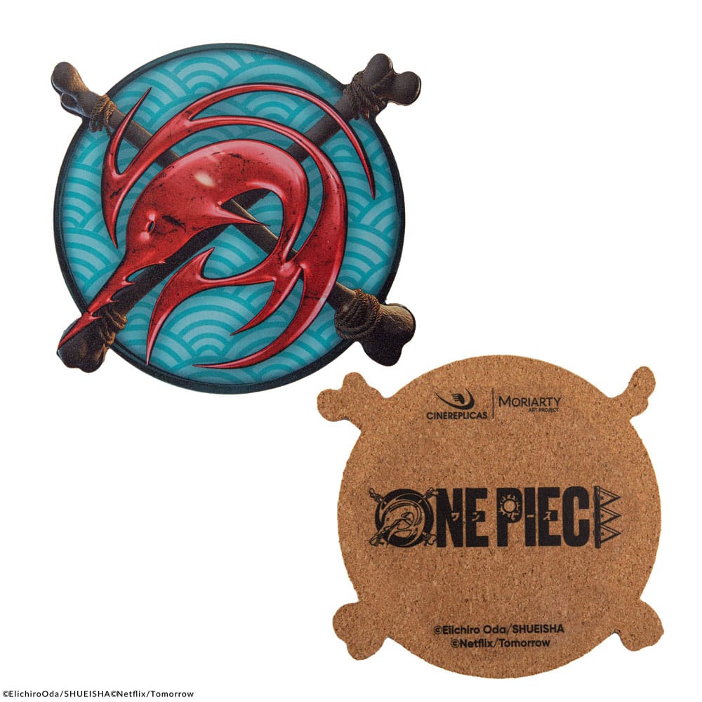 One Piece pack 4 sous-verres Characters #1