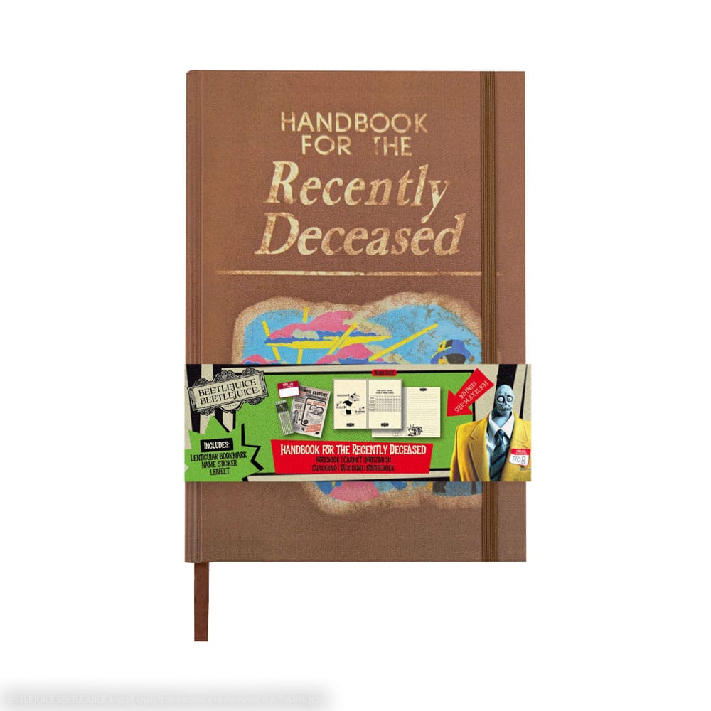 Beetlejuice carnet Handbook for the Recently Deceased