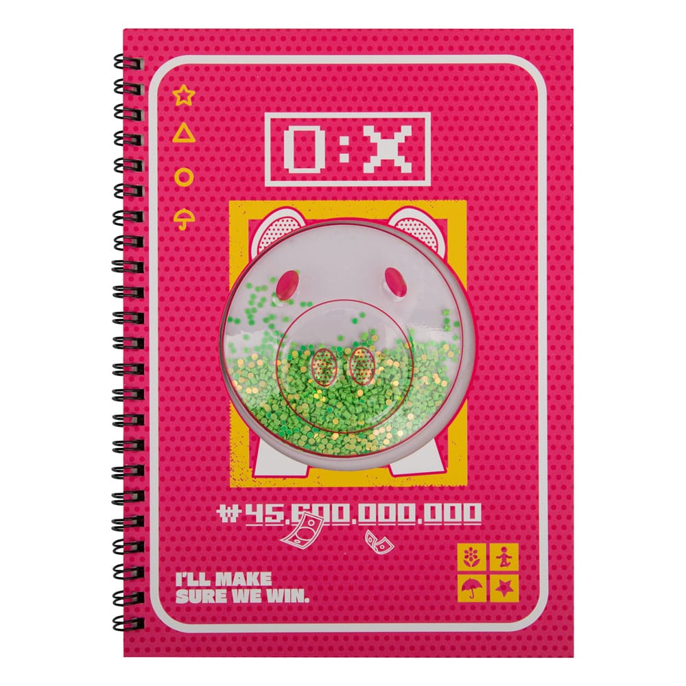 Squid Game carnet Piggy Bank