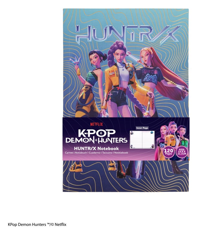 KPop Demon Hunters carnet HUNTR/X