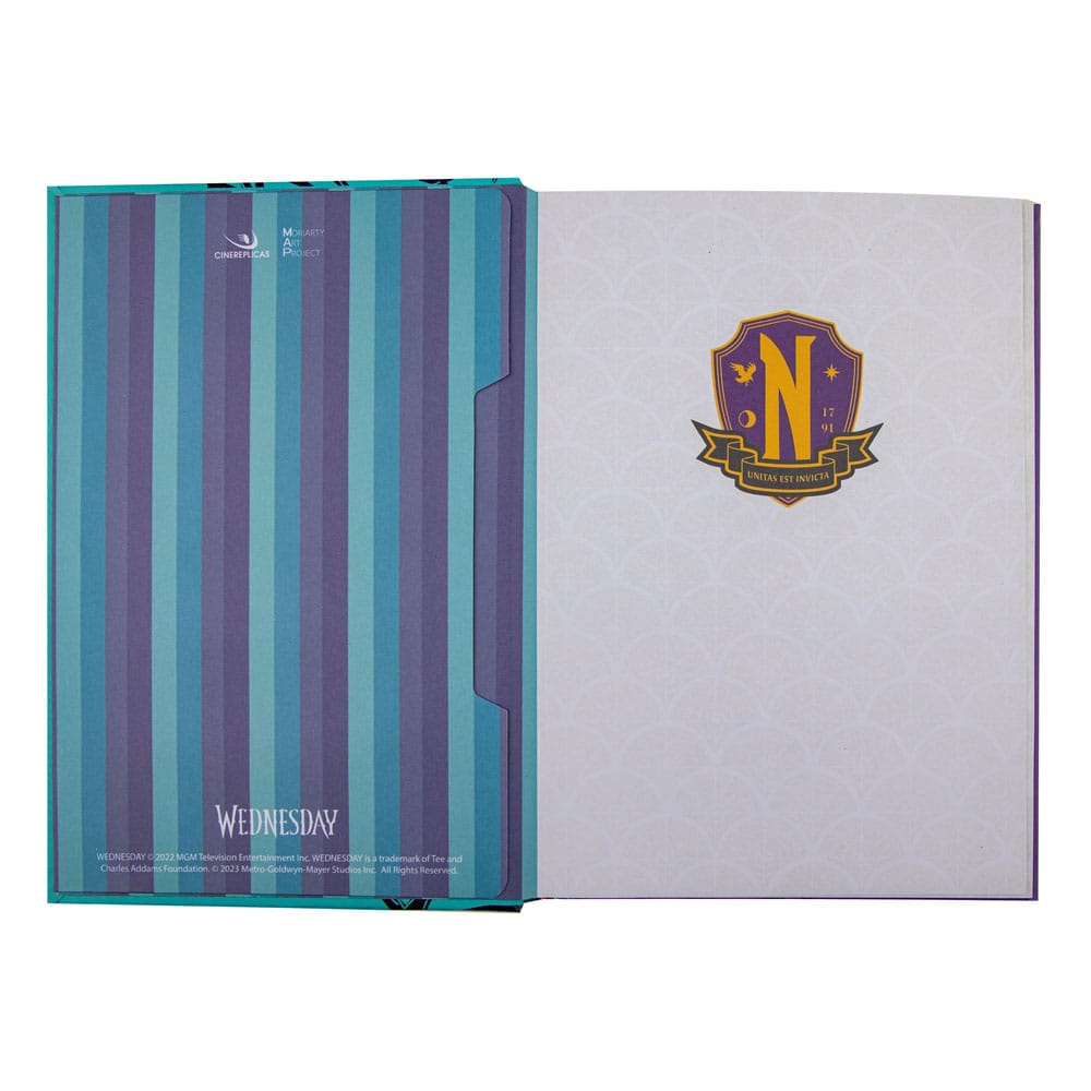 Wednesday carnet Wednesday and Enid