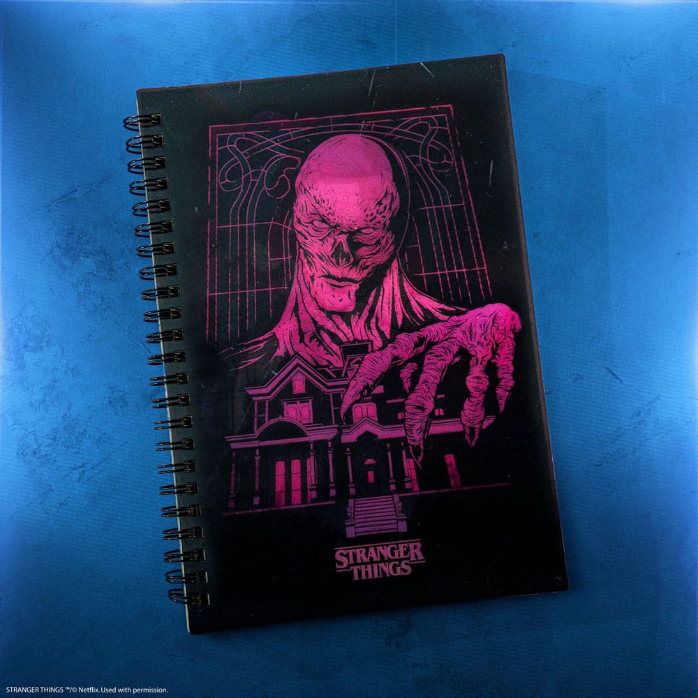 Stranger Things carnet Lenticular Vecna
