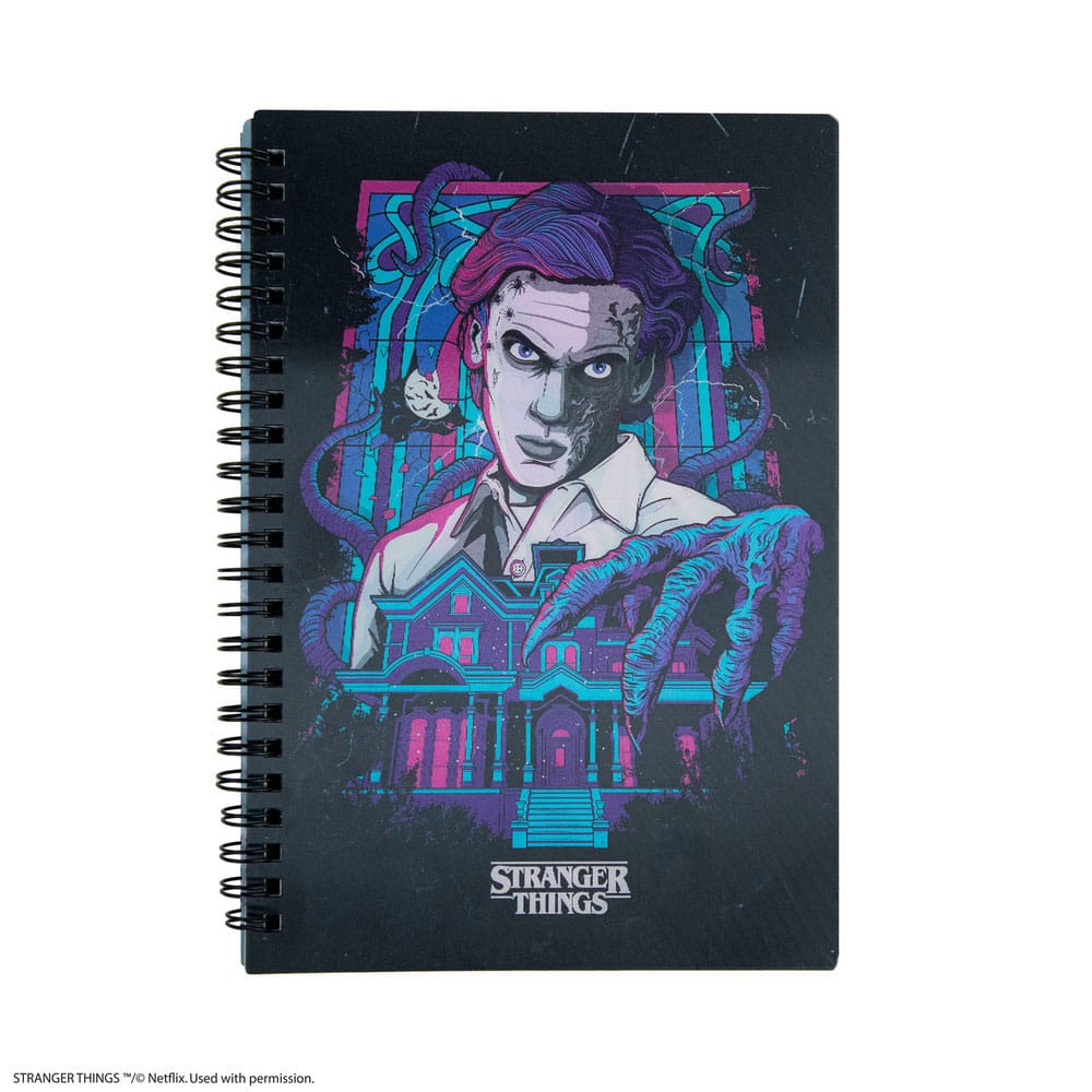 Stranger Things carnet Lenticular Vecna