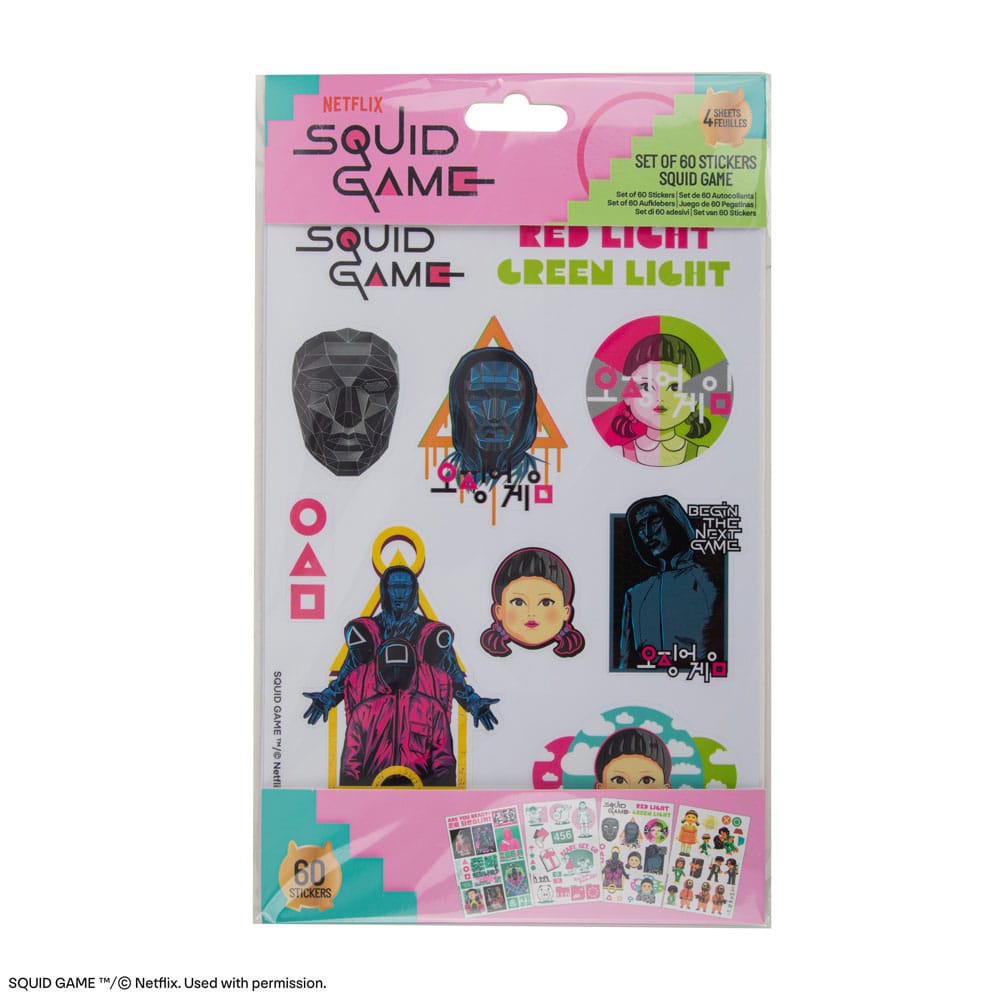 Squid Game stickers