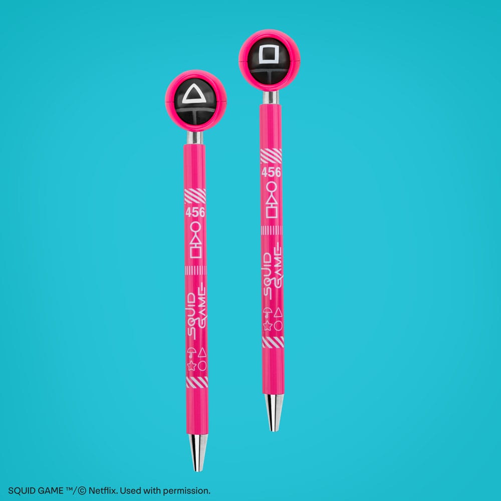 Squid Game stylo à bille avec embouts Guards