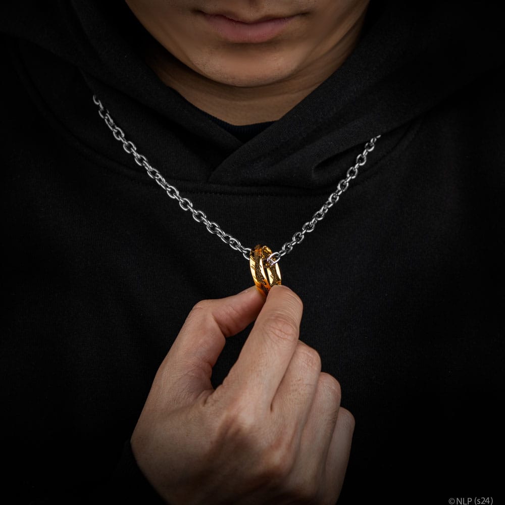 Le Seigneur des Anneaux pendentif et collier The one Ring