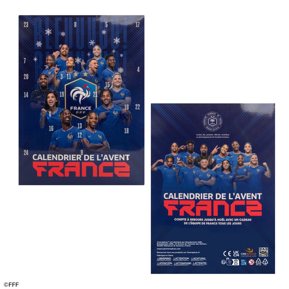 Fédération Française de Football calendrier de l'avent 2025