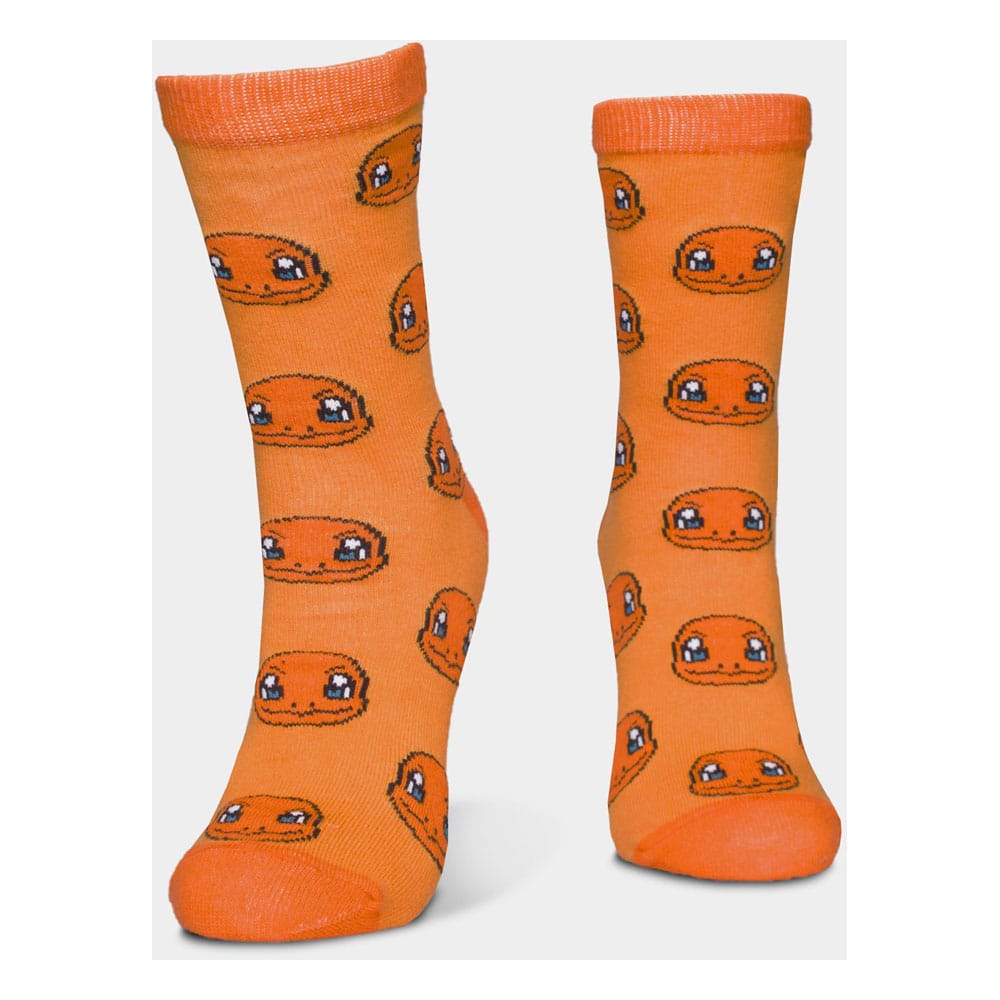Pokémon pack 3 paires de chaussettes Three Icons 35-38