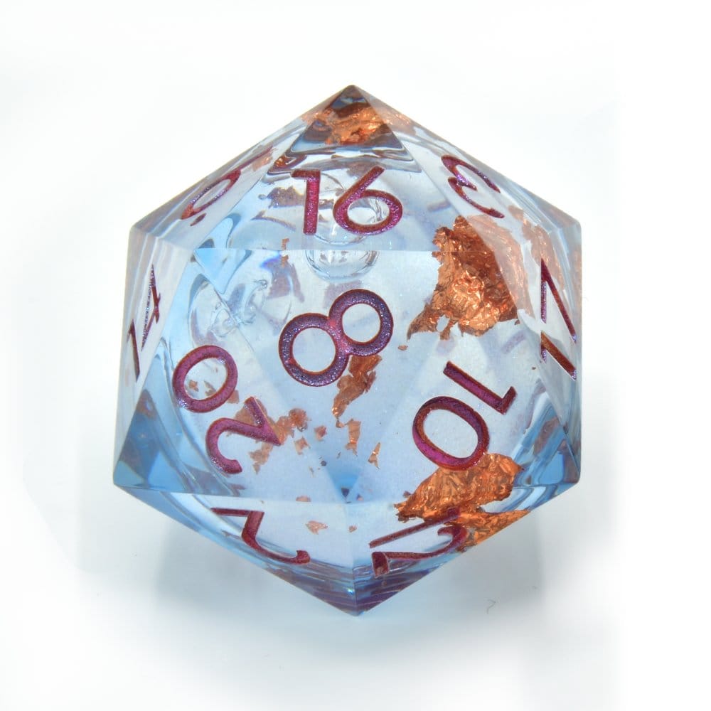 CritStones D20 dés Liquid Core Seraphic Reverie 3 cm