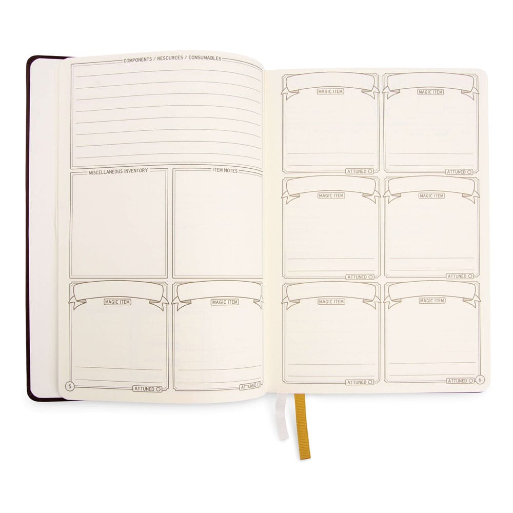 Dungeons & Dragons RPG Journal 5e Green