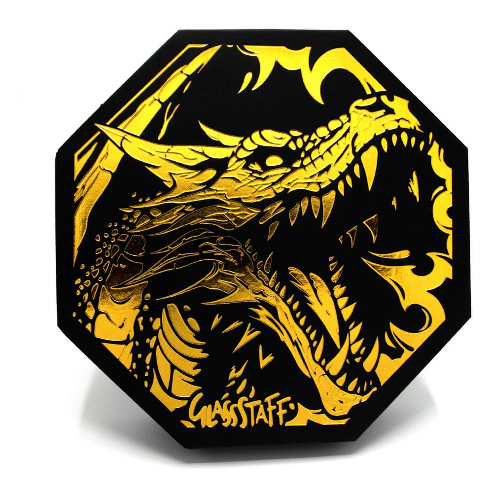 CritStones Arena Plateau à dés Black Dragon (Yellow Lid)