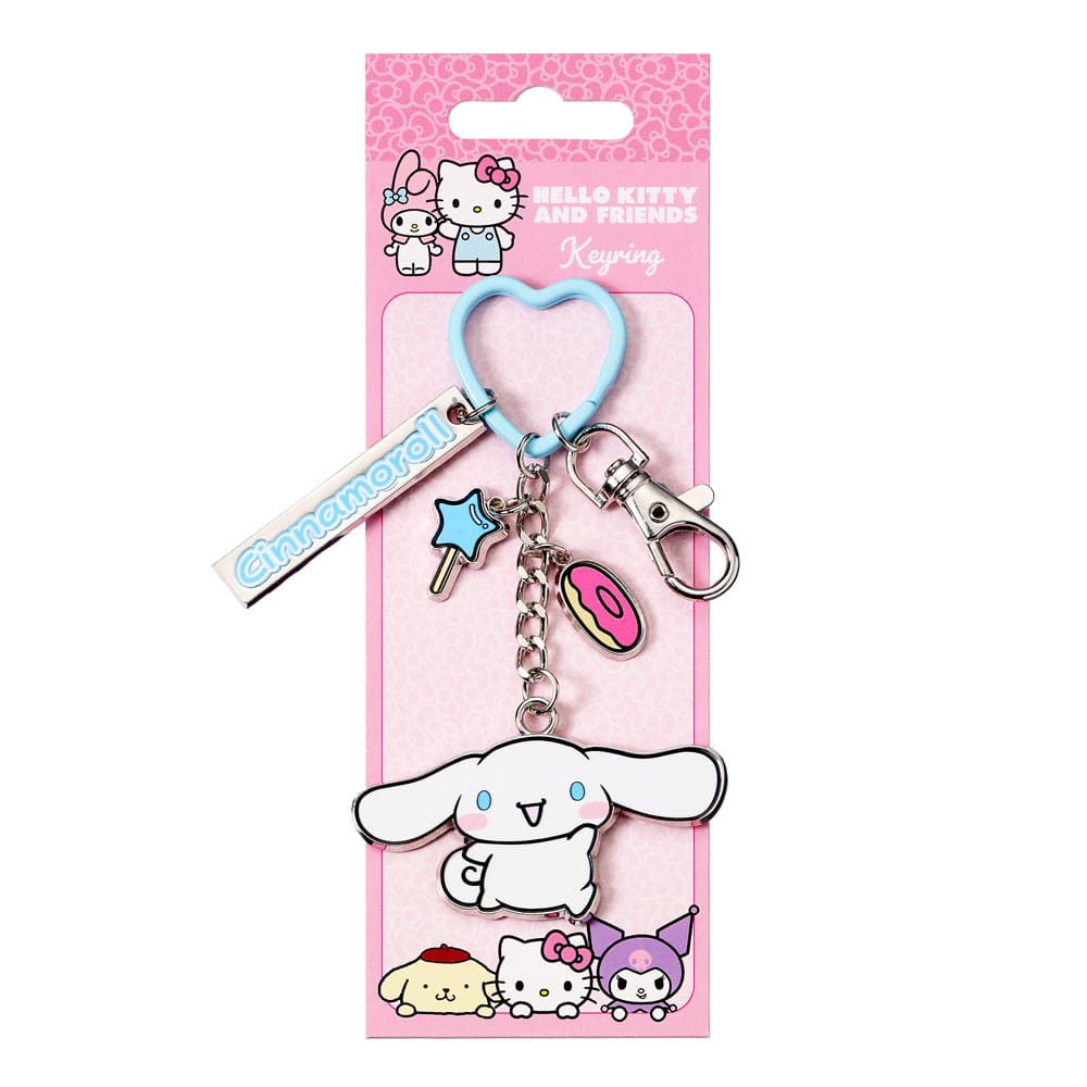 Hello Kitty porte-clés avec breloques Cinnamoroll 15 cm