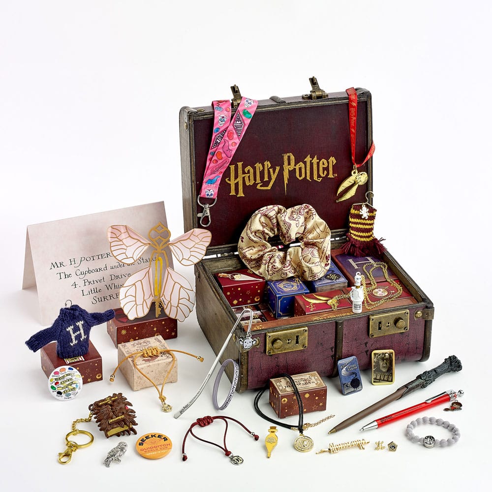 Harry Potter calendrier de l'avent bijoux & accessoires Poudlard Trunk