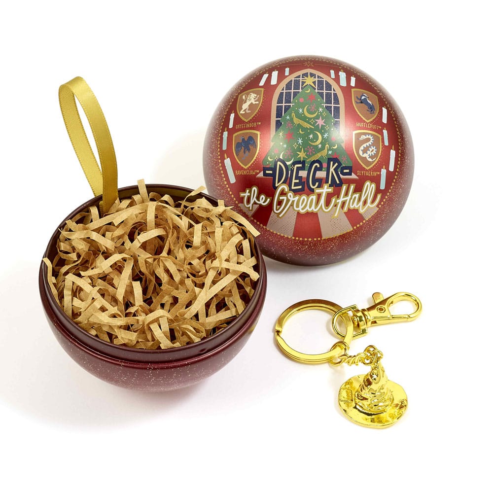Harry Potter décoration sapin avec porte-clés Deck The Great Hall