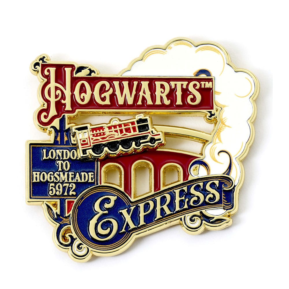 Harry Potter Badge à épingle Hogwarts Express (Doré)