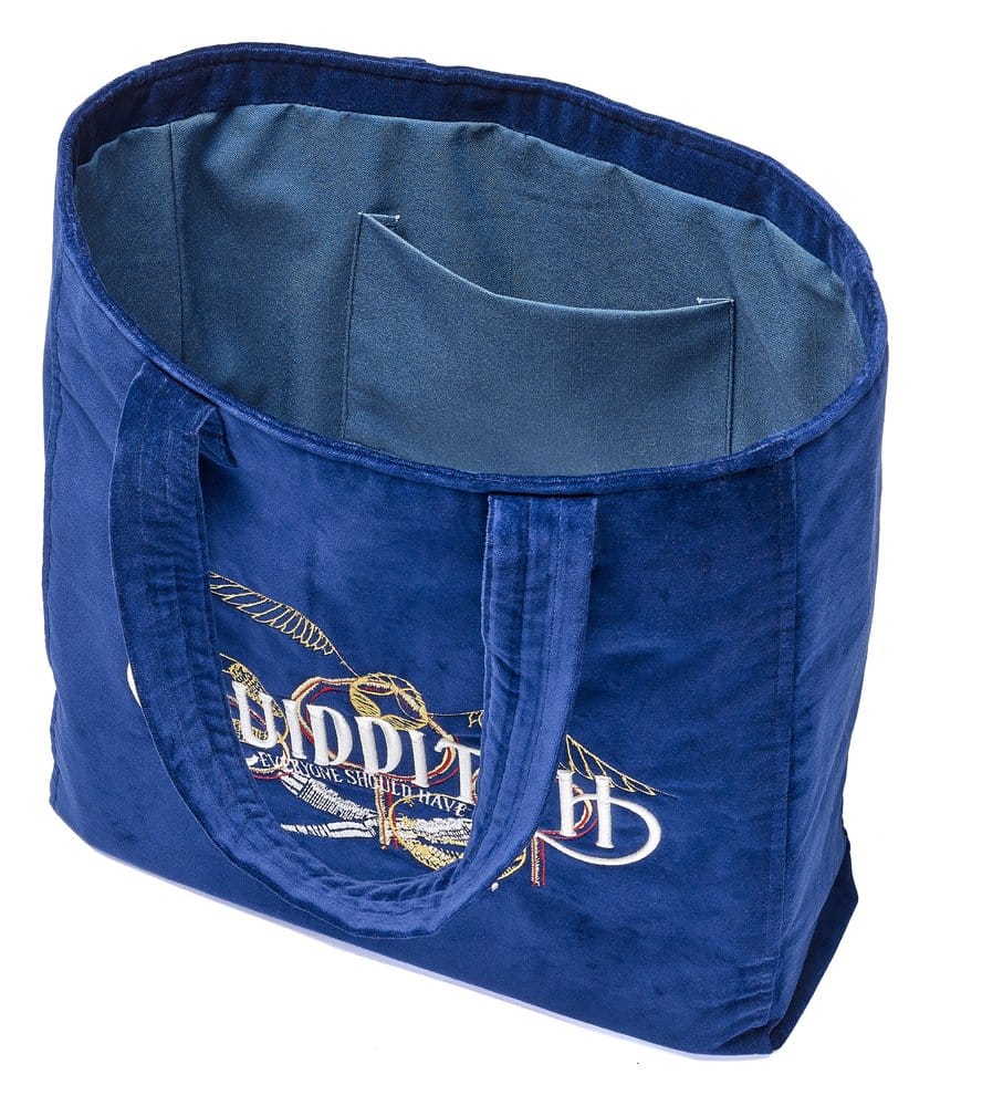 Harry Potter sac shopping Quidditch en velours
