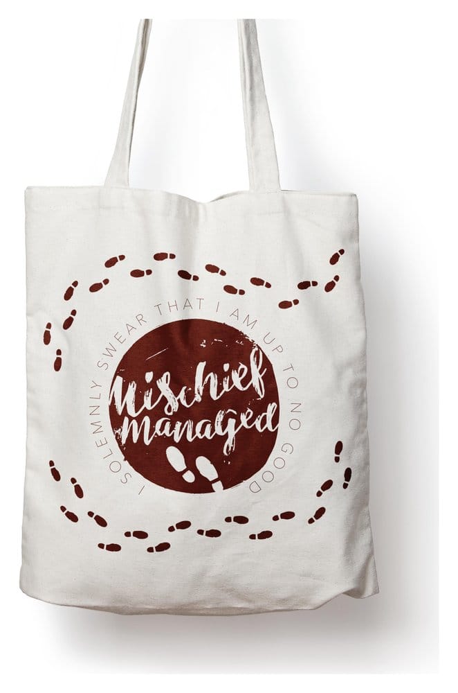 Harry Potter sac shopping Carte du Maraudeur en coton
