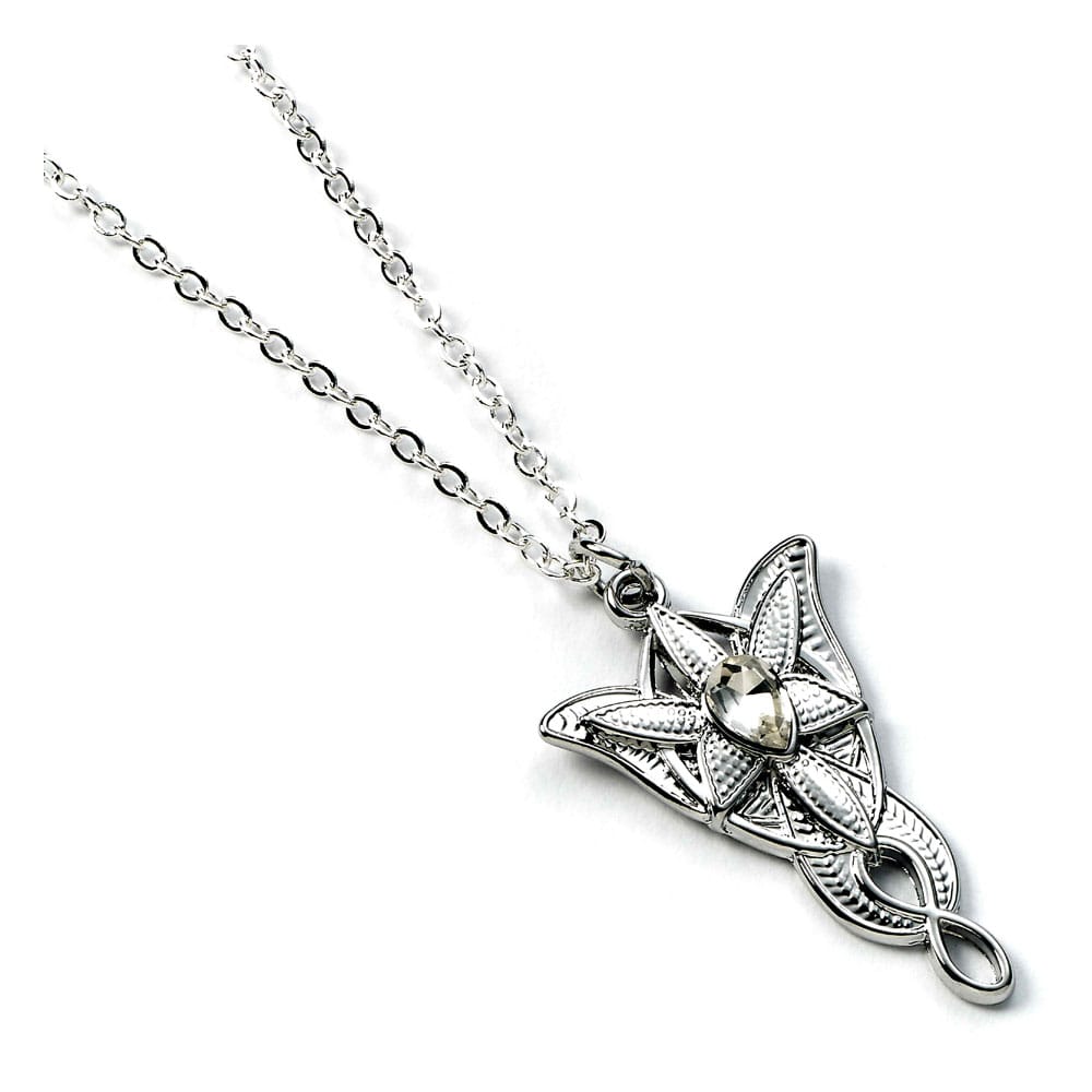 Le Seigneur des Anneaux pendentif et collier argent Evenstar