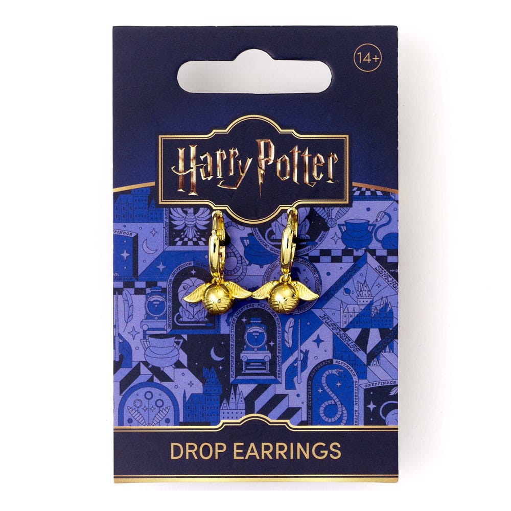 Harry Potter Boucles Golden Snitch (Doré)