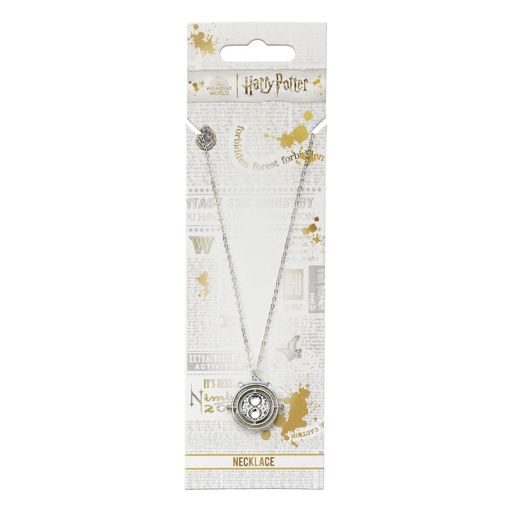 Harry Potter Collier breloque Time Turner (Argentée)