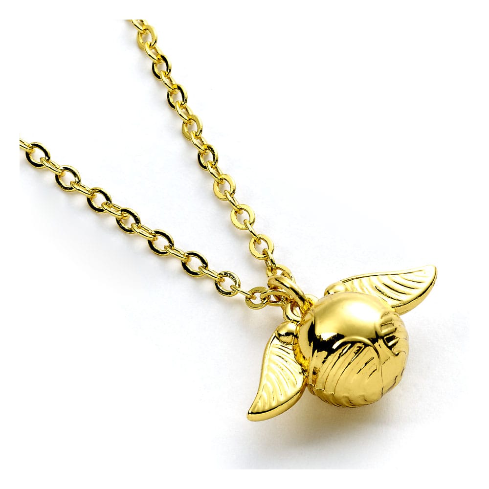 Harry Potter Collier breloque Golden Snitch (Doré)