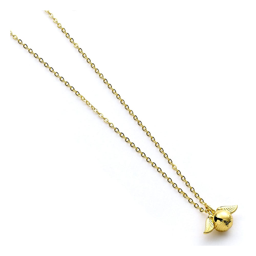 Harry Potter Collier breloque Golden Snitch (Doré)