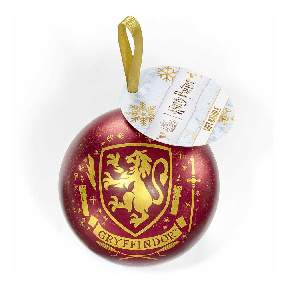 Harry Potter décoration sapin avec collier Gryffondor
