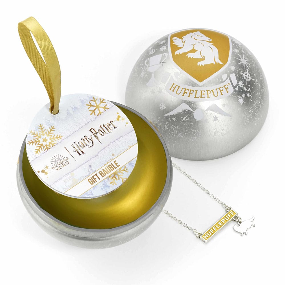Harry Potter décoration sapin avec collier Poufsouffle