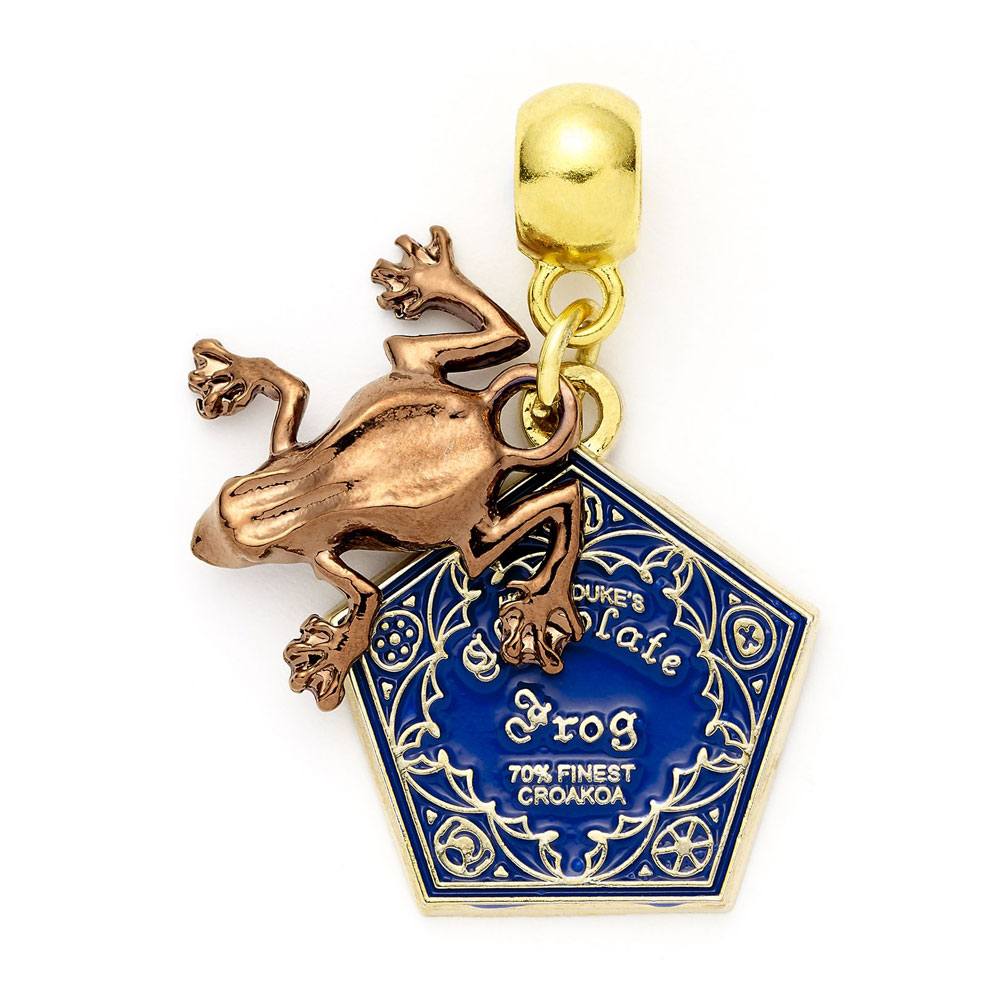 Harry Potter breloque plaquée or Chocogrenouille