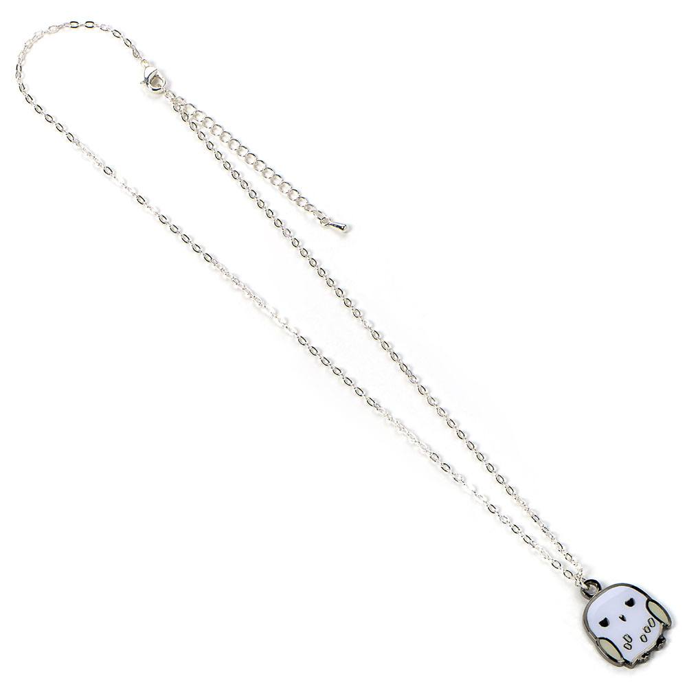 Harry Potter Cutie Collection pendentif et collier plaqué argent Hedwig