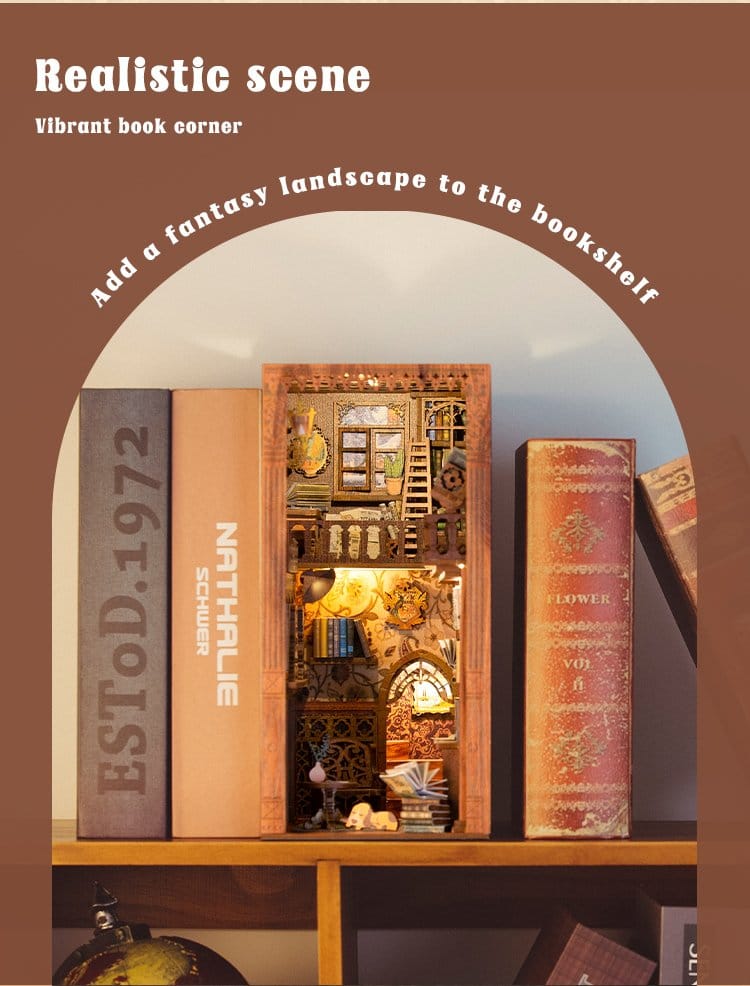 Maquette Book Nook Eternal Bookstore 23 x 11 cm