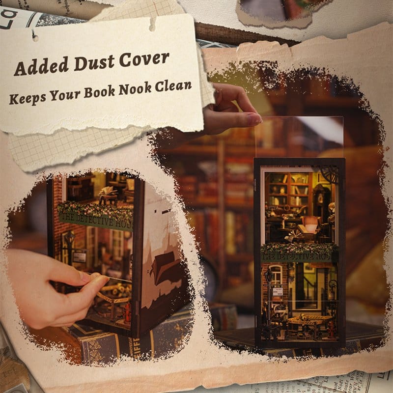 Maquette Book Nook Rose Detective Agency 23 x 11 cm