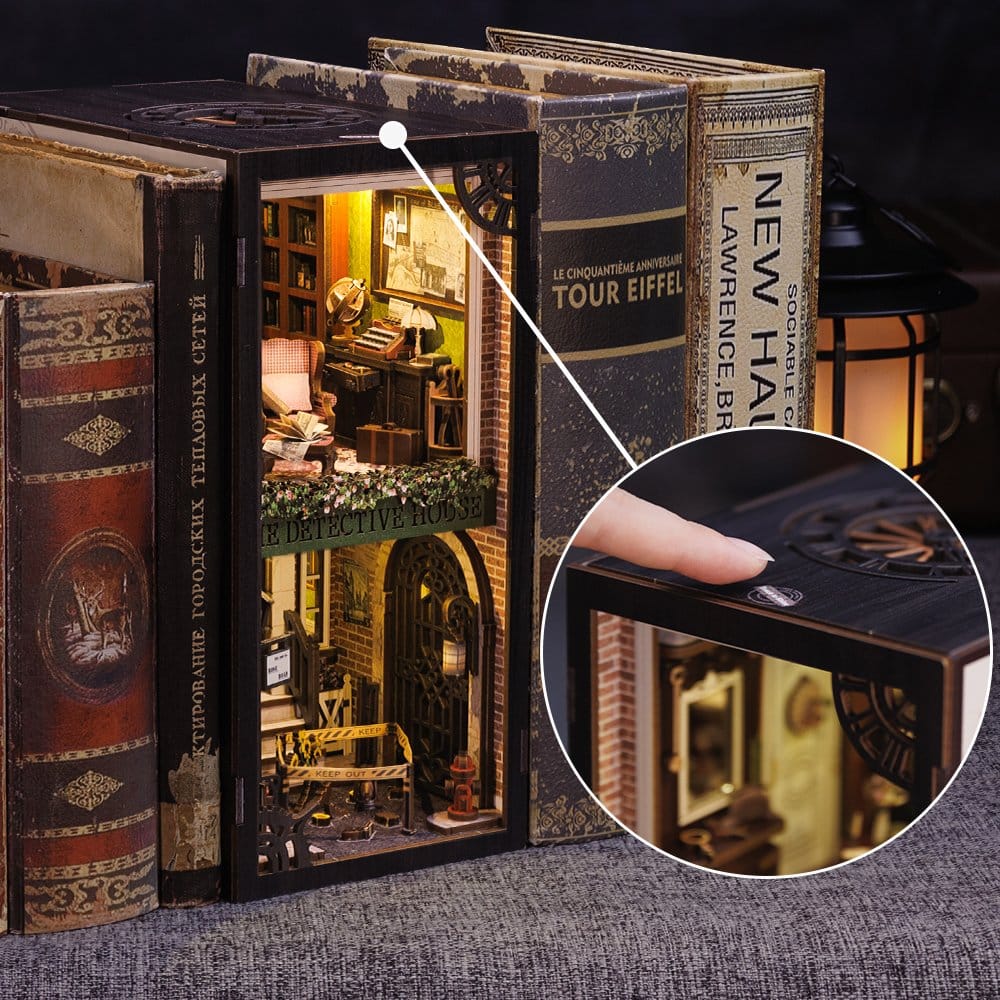 Maquette Book Nook Rose Detective Agency 23 x 11 cm