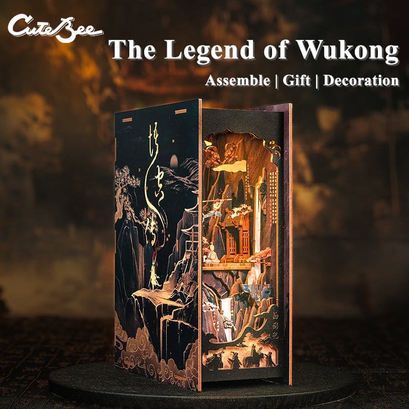 Maquette Book Nook The Legend of Wukong 22 x 8 cm