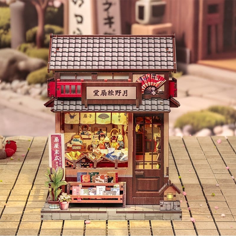 Figurine Model Kit Miniature House Tsukino Eogi-dou 19 x 14 cm