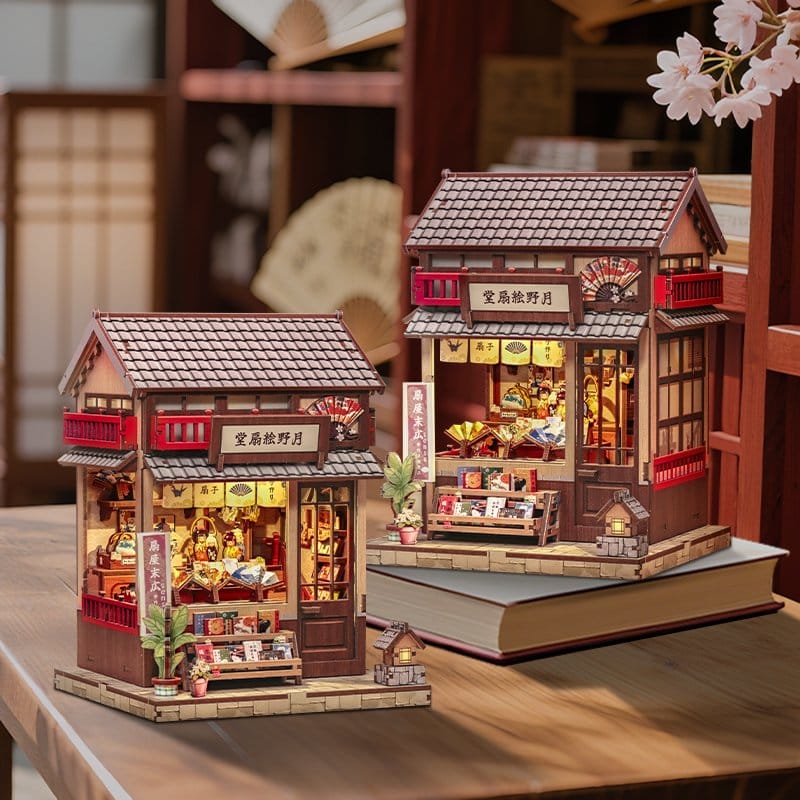 Figurine Model Kit Miniature House Tsukino Eogi-dou 19 x 14 cm